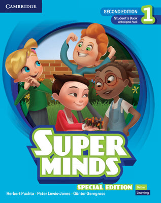 Cover Image for Super Minds Level 1 Student's Book with Digital Pack Special Edition -- Herbert Puchta, Other