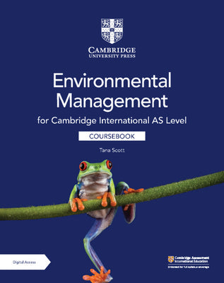 Cover Image for Cambridge International as Level Environmental Management Coursebook with Digital Access (2 Years) -- Tana Scott, Other