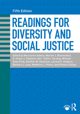 Cover Image for Readings for Diversity and Social Justice -- Maurianne Adams, Paperback