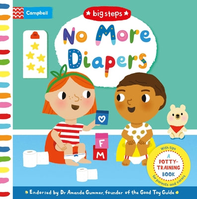 Cover Image for No More Diapers: A Potty Time Book -- Campbell Books, Board Books