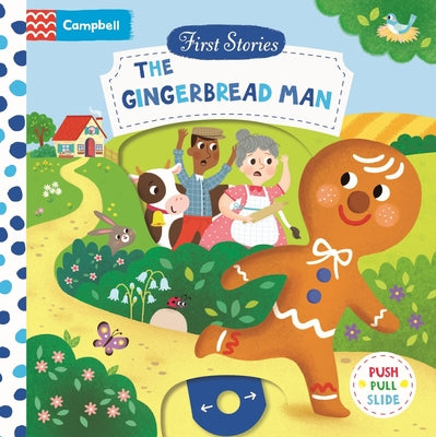 Cover Image for The Gingerbread Man: A Push, Pull, Slide Book -- Campbell Books, Board Books