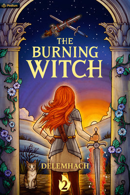 Cover Image for The Burning Witch 2: A Humorous Romantic Fantasy -- Delemhach, Paperback