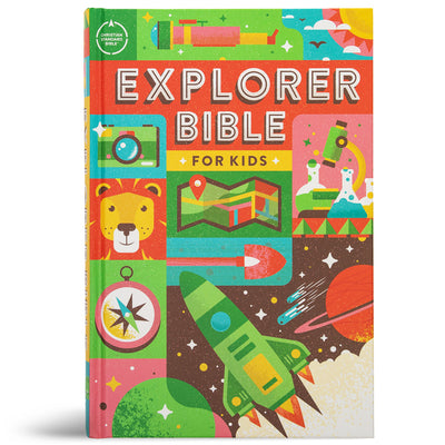 Cover Image for CSB Explorer Bible for Kids, Hardcover: Placing God's Word in the Middle of God's World -- Csb Bibles by Holman, Hardcover