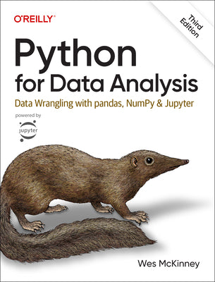 Cover Image for Python for Data Analysis: Data Wrangling with Pandas, Numpy, and Jupyter -- Wes McKinney, Paperback