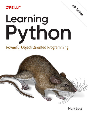 Cover Image for Learning Python: Powerful Object-Oriented Programming -- Mark Lutz, Paperback