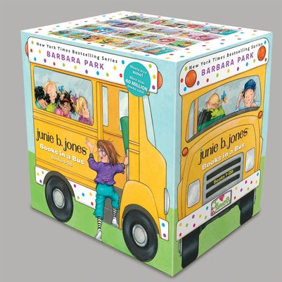 Cover Image for Junie B. Jones Books in a Bus 28-Book Boxed Set: The Complete Collection: Books 1-28 -- Barbara Park, Paperback