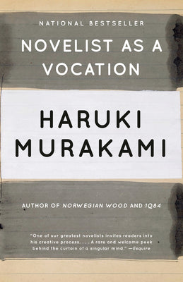 Cover Image for Novelist as a Vocation -- Haruki Murakami, Paperback
