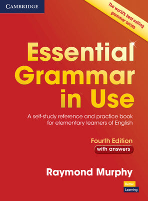 Cover Image for Essential Grammar in Use with Answers: A Self-Study Reference and Practice Book for Elementary Learners of English -- Raymond Murphy, Paperback