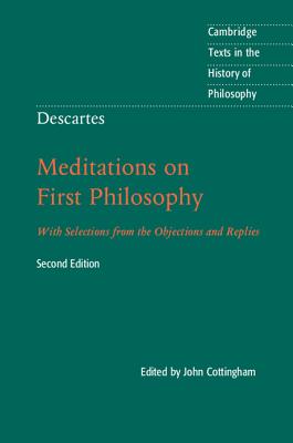 Cover Image for Descartes: Meditations on First Philosophy -- John Cottingham, Paperback