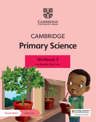 Cover Image for Cambridge Primary Science Workbook 3 with Digital Access (1 Year) -- Jon Board, Paperback