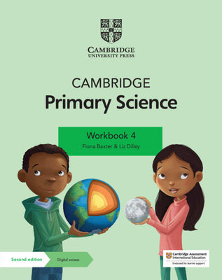 Cover Image for Cambridge Primary Science Workbook 4 with Digital Access (1 Year) -- Fiona Baxter, Paperback