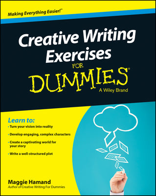 Cover Image for Creative Writing Exercises For Dummies -- Maggie Hamand, Paperback