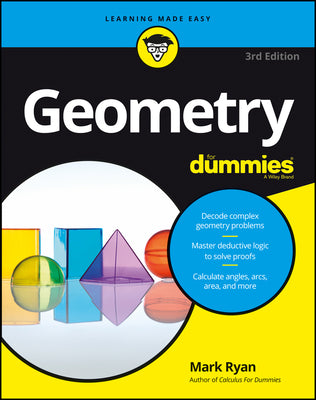 Cover Image for Geometry for Dummies -- Mark Ryan, Paperback