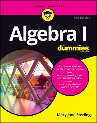Cover Image for Algebra I for Dummies -- Mary Jane Sterling, Paperback
