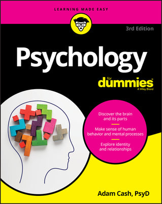 Cover Image for Psychology for Dummies -- Adam Cash, Paperback
