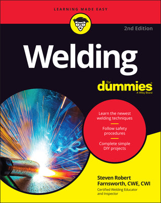 Cover Image for Welding for Dummies -- Steven Robert Farnsworth, Paperback