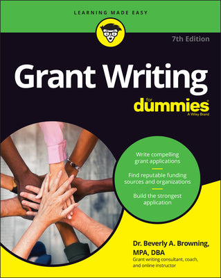 Cover Image for Grant Writing for Dummies -- Beverly A. Browning, Paperback