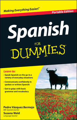 Cover Image for Spanish For Dummies -- Pedro Vázquez Bermejo, Paperback