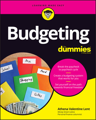 Cover Image for Budgeting for Dummies -- Athena Valentine Lent, Paperback