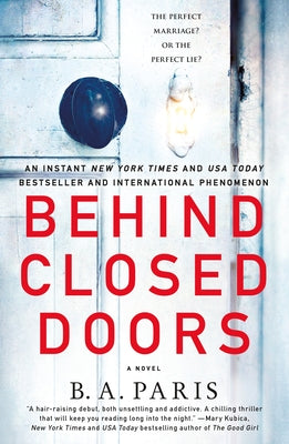 Cover Image for Behind Closed Doors -- B. A. Paris, Paperback
