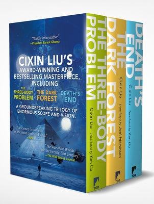 Cover Image for Three-Body Problem Boxed Set: (The Three-Body Problem, the Dark Forest, Death's End) -- Cixin Liu, Paperback