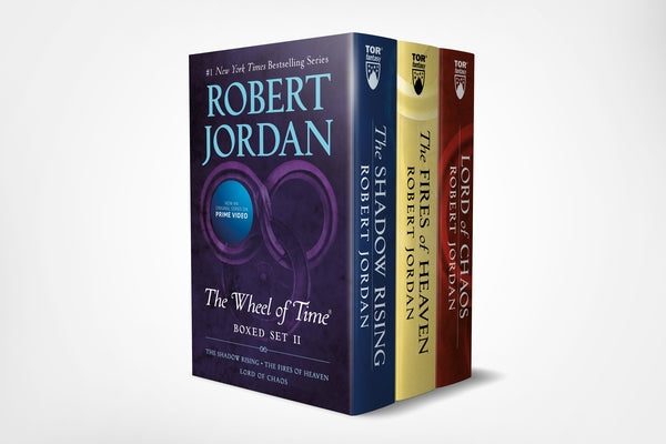 Cover Image for Wheel of Time Premium Boxed Set II: Books 4-6 (the Shadow Rising, the Fires of Heaven, Lord of Chaos) -- Robert Jordan, Mass Market Paperback