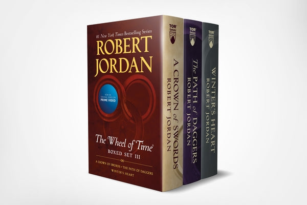 Cover Image for Wheel of Time Premium Boxed Set III: Books 7-9 (a Crown of Swords, the Path of Daggers, Winter's Heart) -- Robert Jordan, Mass Market Paperback