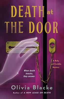 Cover Image for Death at the Door: A Ruby and Cordelia Mystery -- Olivia Blacke, Hardcover