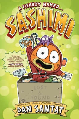 Cover Image for A Fishboy Named . . . Sashimi -- Dan Santat, Hardcover