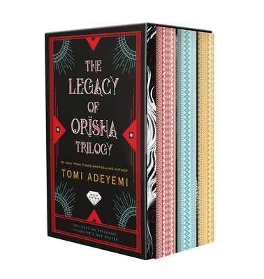 Cover Image for Legacy of Orisha Boxed Set: Deluxe Edition with Designed Edges and Full-Color Map -- Tomi Adeyemi, Hardcover