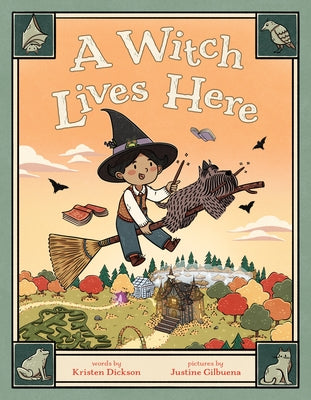 Cover Image for A Witch Lives Here -- Kristen Dickson, Hardcover