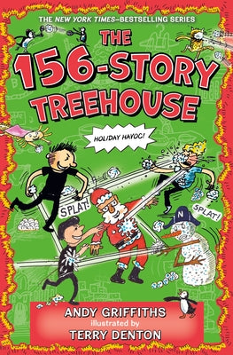 Cover Image for The 156-Story Treehouse: Holiday Havoc! -- Andy Griffiths, Hardcover