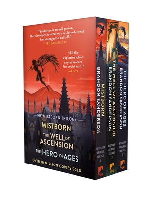 Cover Image for Mistborn Trilogy Tpb Boxed Set: Mistborn, the Well of Ascension, the Hero of Ages -- Brandon Sanderson, Boxed Set