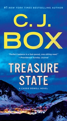 Cover Image for Treasure State: A Cassie Dewell Novel -- C. J. Box, Paperback