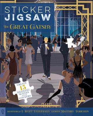 Cover Image for Sticker Jigsaw: The Great Gatsby -- F. Scott Fitzgerald, Paperback