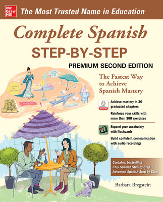 Cover Image for Complete Spanish Step-By-Step, Premium Second Edition -- Barbara Bregstein, Paperback