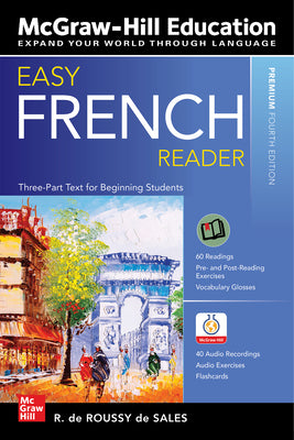 Cover Image for Easy French Reader, Premium Fourth Edition -- R. de Roussy de Sales, Paperback