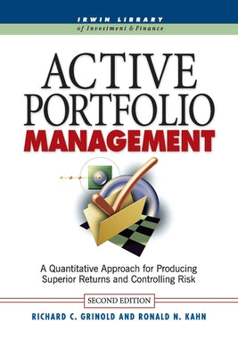 Cover Image for Active Portfolio Management (Pb) -- Richard C. Grinold, Paperback