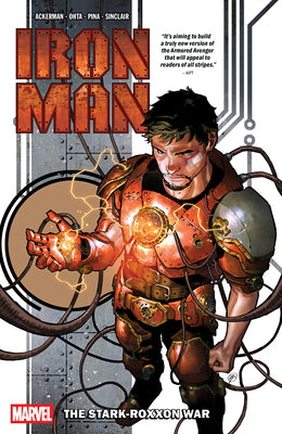 Cover Image for Iron Man Vol. 1: The Stark-Roxxon War -- Spencer Ackerman, Paperback