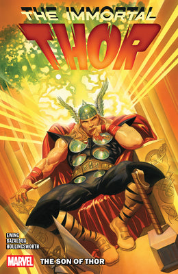 Cover Image for Immortal Thor Vol. 4: The Son of Thor -- Al Ewing, Paperback