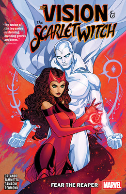 Cover Image for The Vision & the Scarlet Witch: Fear the Reaper -- Steve Orlando, Paperback