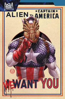 Cover Image for Alien vs. Captain America -- Frank Tieri, Paperback