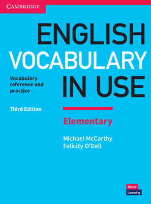 Cover Image for English Vocabulary in Use Elementary Book with Answers: Vocabulary Reference and Practice -- Michael McCarthy, Paperback