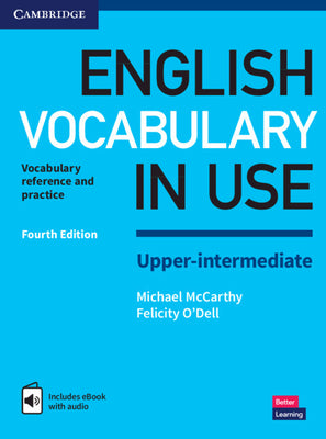 Cover Image for English Vocabulary in Use Upper-Intermediate Book with Answers and Enhanced eBook: Vocabulary Reference and Practice -- Michael McCarthy, Paperback