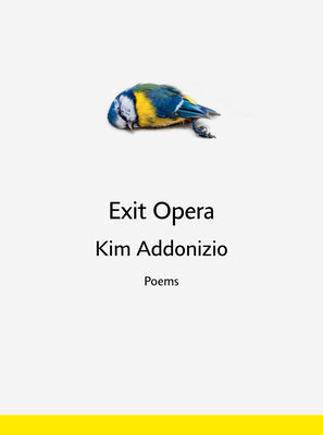 Cover Image for Exit Opera: Poems -- Kim Addonizio, Hardcover
