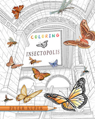 Cover Image for Coloring Insectopolis -- Peter Kuper, Paperback