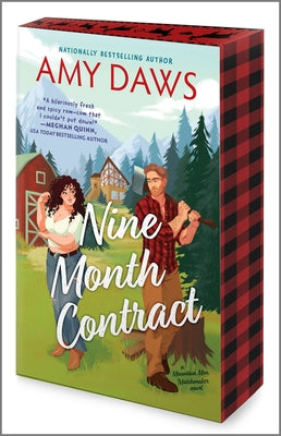 Cover Image for Nine Month Contract: A Grumpy Sunshine Surrogacy Romance -- Amy Daws, Paperback