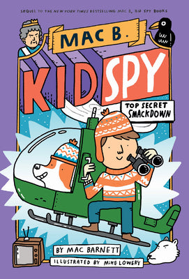 Cover Image for Top Secret Smackdown (Mac B., Kid Spy #3) -- Mac Barnett, Hardcover