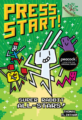 Cover Image for Super Rabbit All-Stars!: A Branches Book (Press Start! #8): Volume 8 -- Thomas Flintham, Library Binding