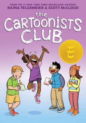 Cover Image for The Cartoonists Club: A Graphic Novel -- Raina Telgemeier, Hardcover